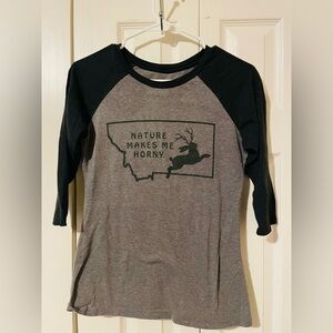 Montana Nature Shirt Size Small Smoke Free Home, No Rips, Tears or Stains